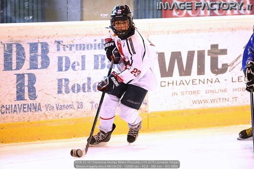 2016-12-18 Chiavenna-Hockey Milano Rossoblu U14 3275 Leonardo Vergani